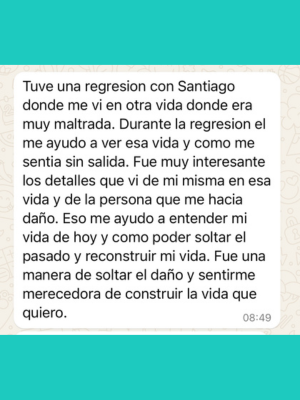Testimonio de paciente Santiago Rafael — caso 6