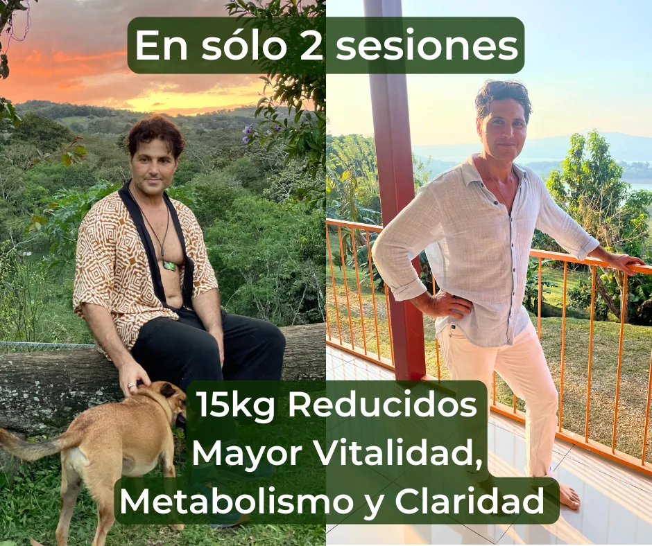 Transformación real de paciente con el análisis de resonancia saludable — caso de éxito